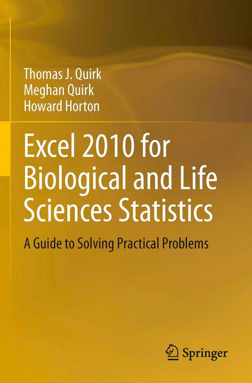 Produktbild: Excel 2010 for Biological and Life Sciences Statistics