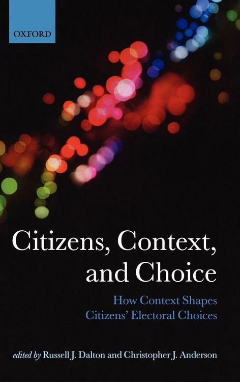 Produktbild: Citizens, Context, and Choice