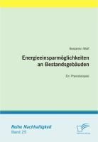 Produktbild: Energieeinsparm&ouml;glichkeiten an Bestandsgeb&auml;uden