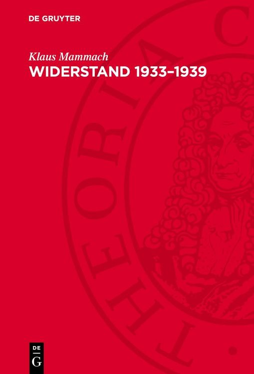 Produktbild: Widerstand 1933&ndash;1939