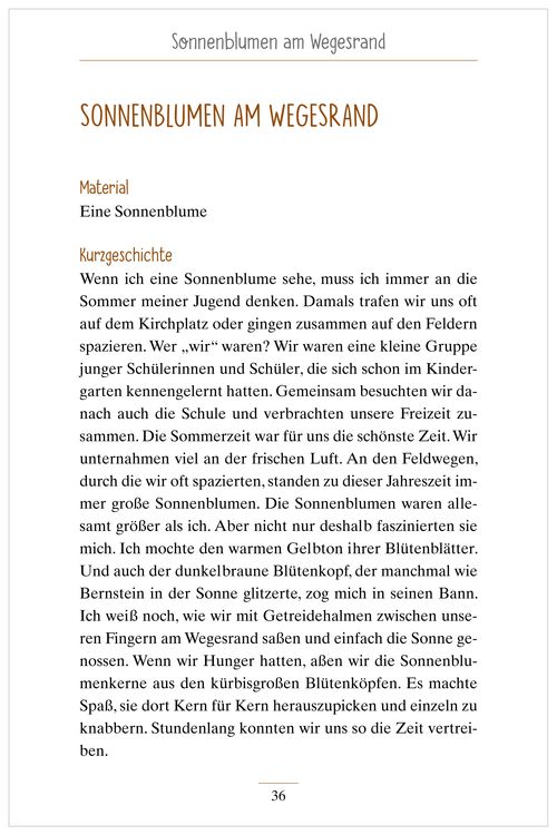 Produktbild: Alltagsgeschichten f&uuml;r alle Sinne f&uuml;r Senioren