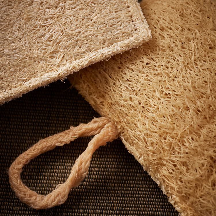 Luffa Spülschwämme, 4er Set
