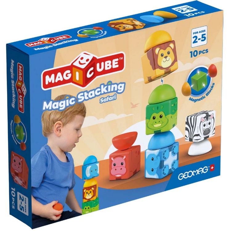 Produktbild: 305 Geomag Magicube Blocks Stacking Safari 10