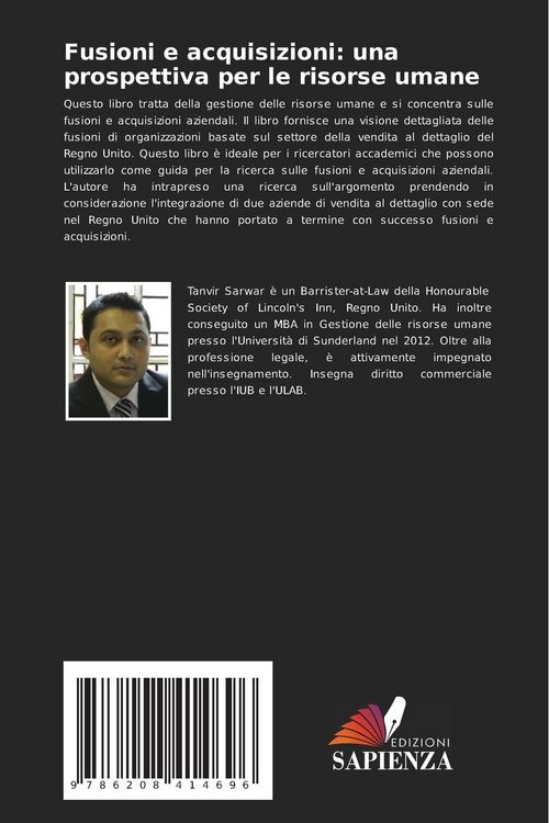 Produktbild: Fusioni e acquisizioni: una prospettiva per le risorse umane