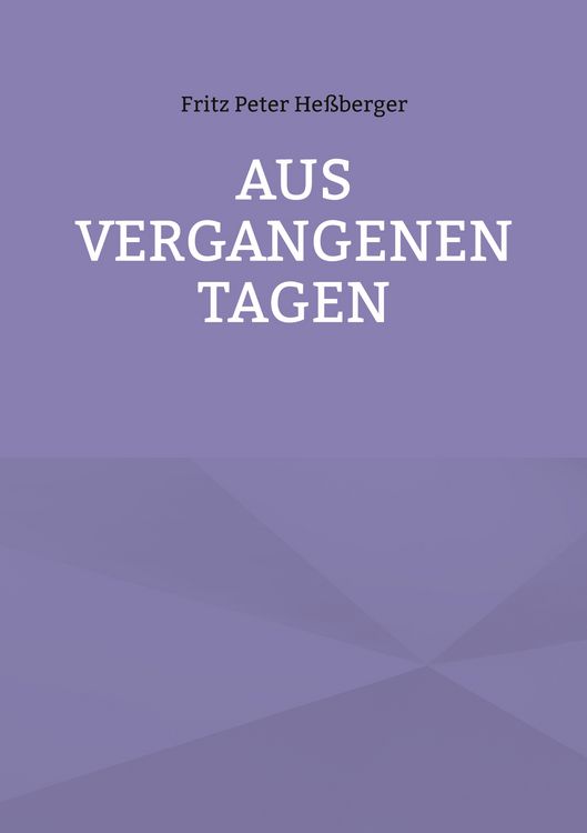 Produktbild: Aus vergangenen Tagen
