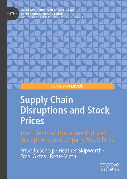 Produktbild: Supply Chain Disruptions and Stock Prices