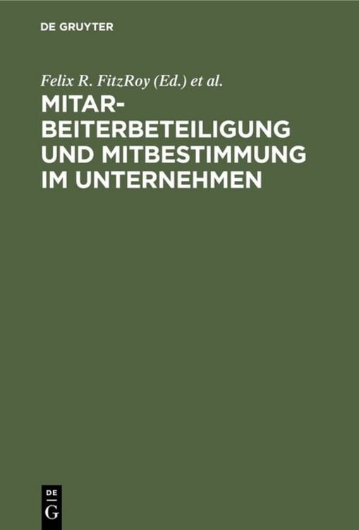 Produktbild: Mitarbeiterbeteiligung und Mitbestimmung im Unternehmen