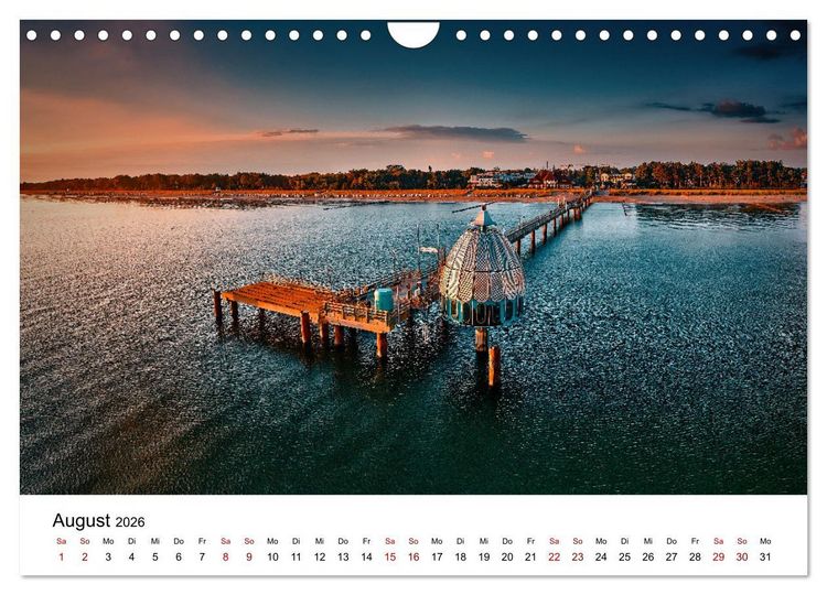Produktbild: Vorpommern im Fokus (Wandkalender 2026 DIN A4 quer), CALVENDO Monatskalender