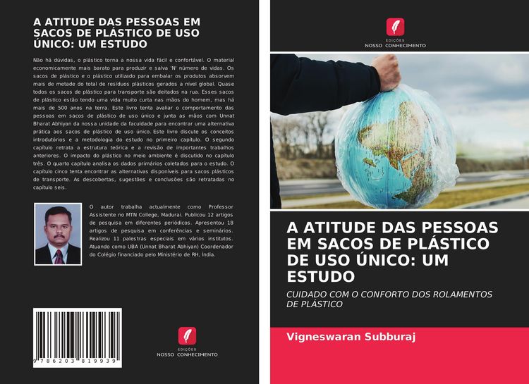 Produktbild: A Atitude das Pessoas Em Sacos De Pl&aacute;stico De Uso &Uacute;nico: Um Estudo