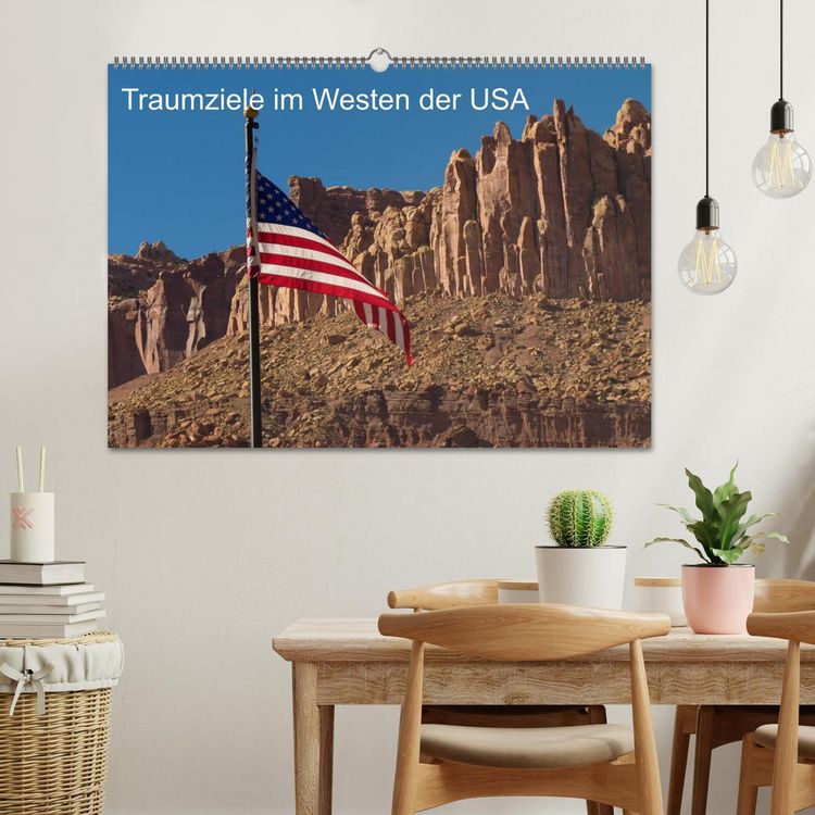 Produktbild: Traumlandschaften im Westen der USA (Wandkalender 2026 DIN A2 quer), CALVENDO Monatskalender