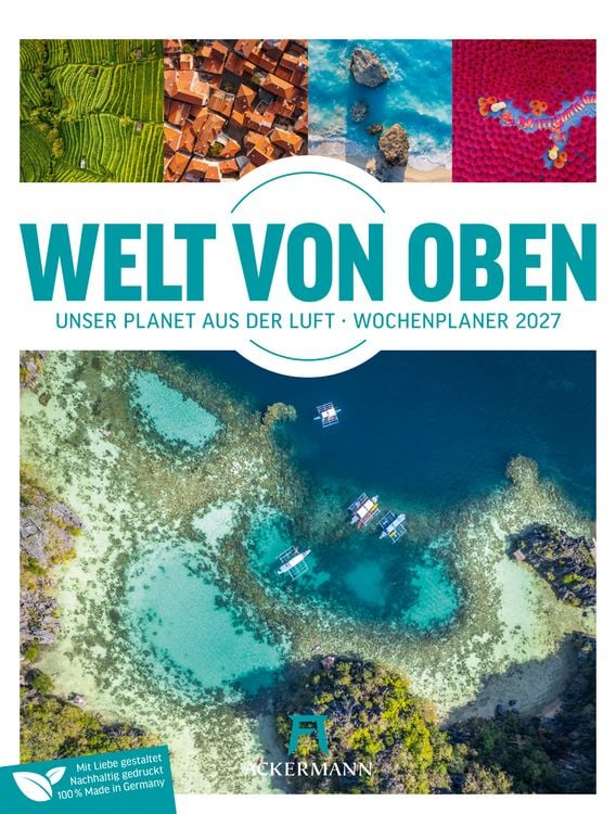 Produktbild: Welt von Oben Wochenplaner Luftbild-Kalender 2027