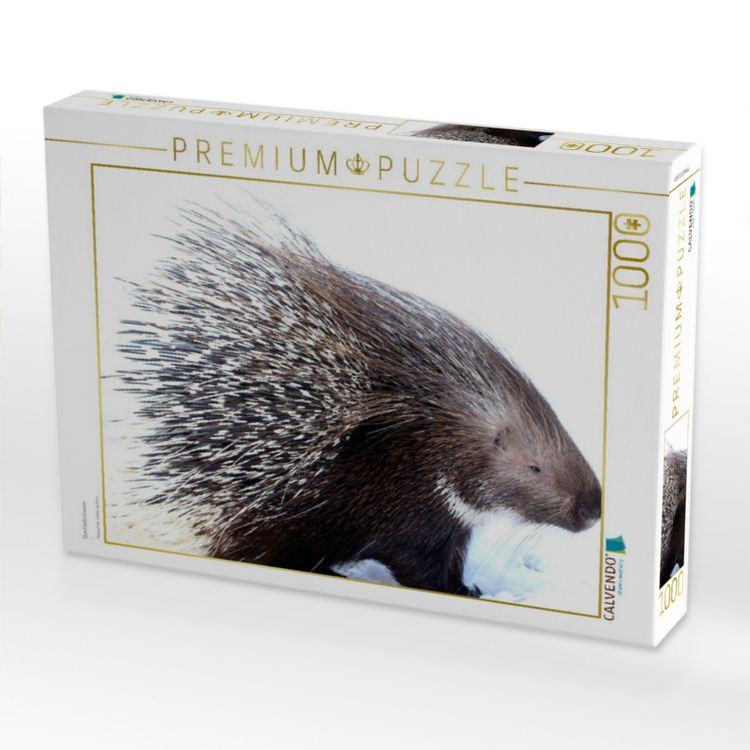 Produktbild: CALVENDO Puzzle Stachtelschwein | 1000 Teile Lege-Gr&ouml;&szlig;e 64x48cm Foto-Puzzle f&uuml;r gl&uuml;ckliche Stunden