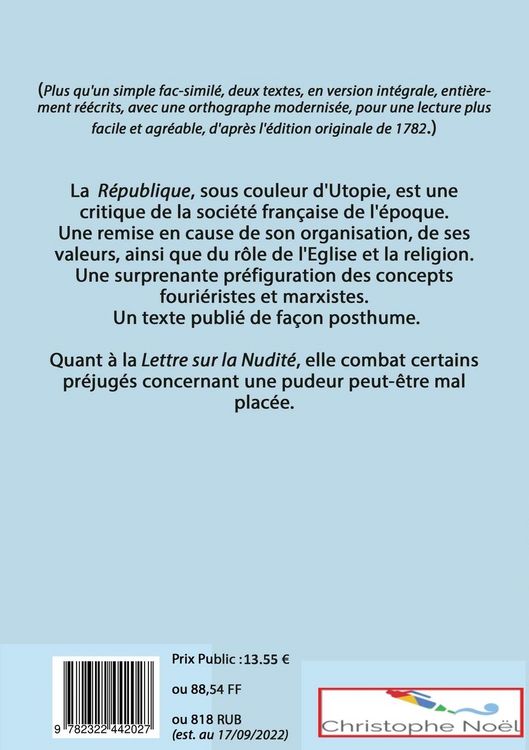 Produktbild: La R&eacute;publique des Philosophes
