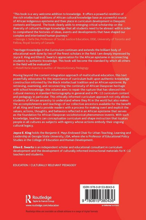 Produktbild: Heritage Knowledge in the Curriculum