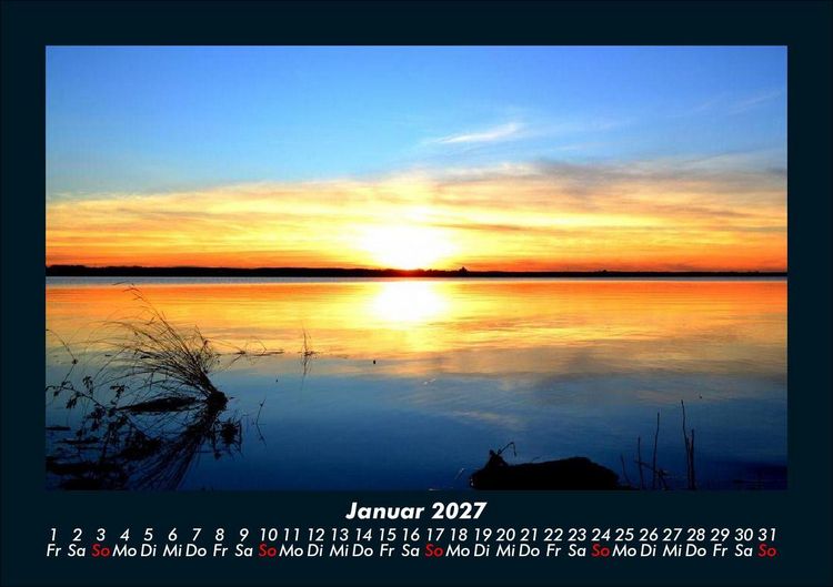 Produktbild: Landschaftskalender 2027 Fotokalender DIN A5