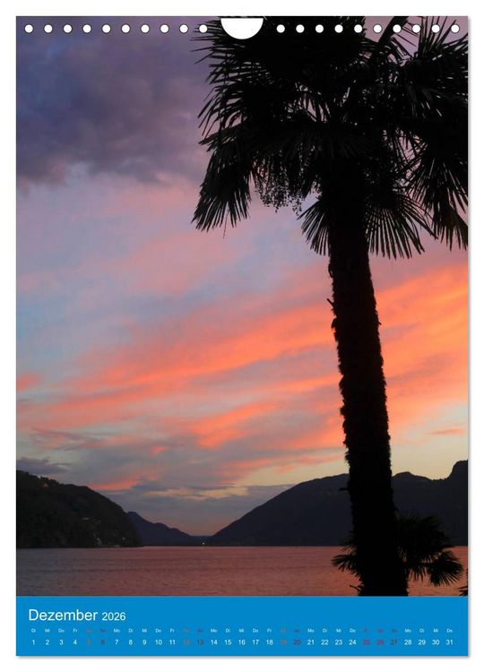 Produktbild: Tessin (Wandkalender 2026 DIN A4 hoch), CALVENDO Monatskalender