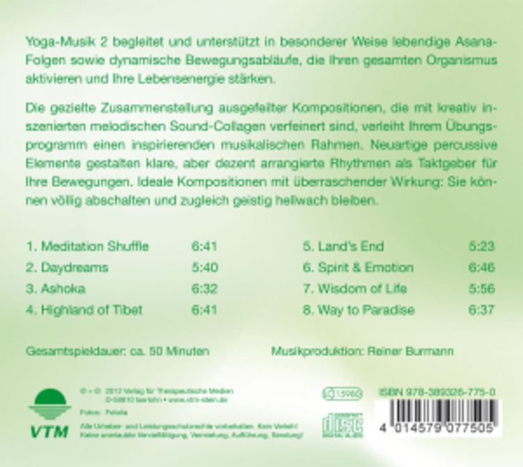 Produktbild: Yoga-Musik 2