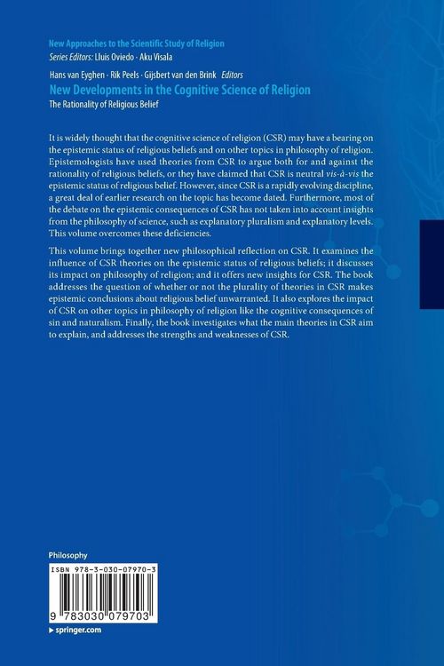 Produktbild: New Developments in the Cognitive Science of Religion