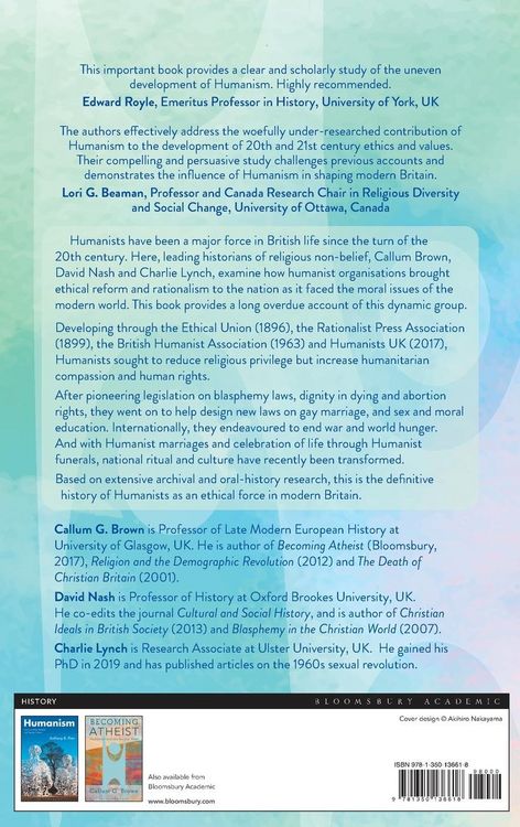 Produktbild: The Humanist Movement in Modern Britain