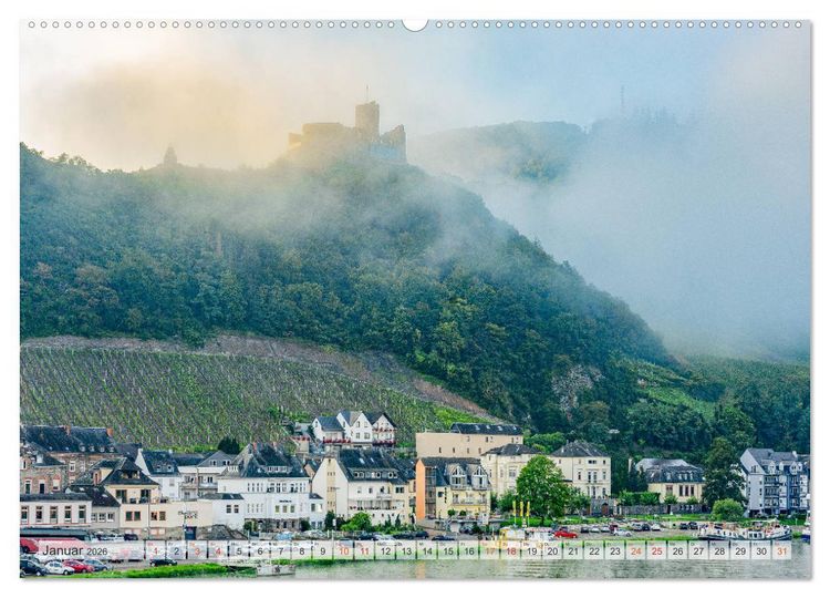 Produktbild: Bernkastel Kues Impressionen (hochwertiger Premium Wandkalender 2026 DIN A2 quer), Kunstdruck in Hochglanz