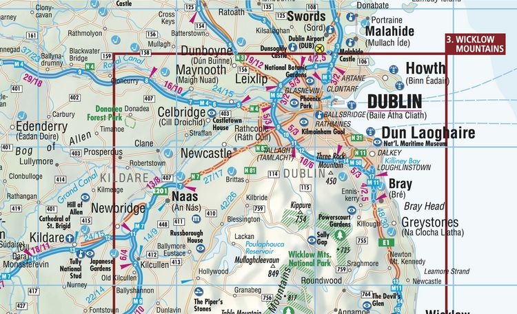 Produktbild: Ireland, Irland, Borch Map