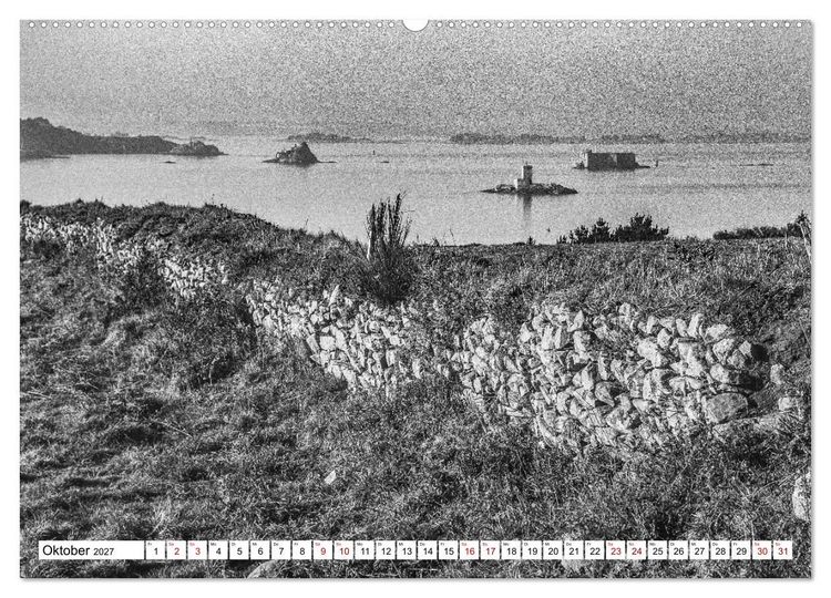 Produktbild: Bretagne Mythen und Steine (hochwertiger Premium Wandkalender 2027 DIN A2 quer), Kunstdruck in Hochglanz
