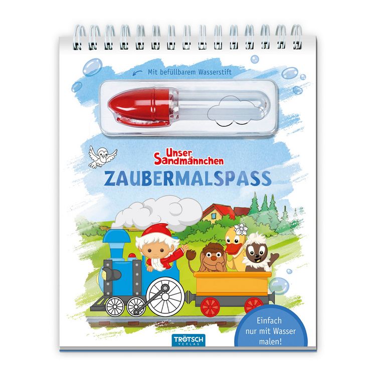 Produktbild: Tr&ouml;tsch Unser Sandm&auml;nnchen Zaubermalspa&szlig; mit Wasserstift