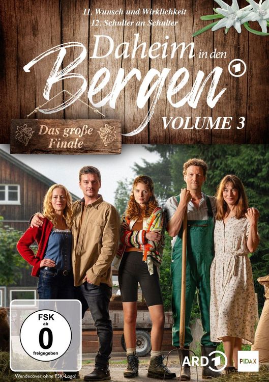 Produktbild: Daheim in den Bergen, Vol. 3 / Die letzten 2 Spielfilmfolgen der beliebten Alpensaga