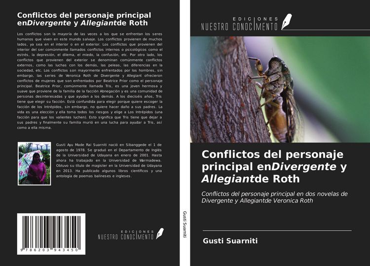 Produktbild: Conflictos del personaje principal enDivergente y Allegiantde Roth