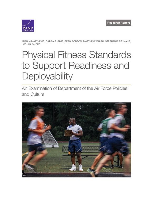 Produktbild: Physical Fitness Standards to Support Readiness and Deployability