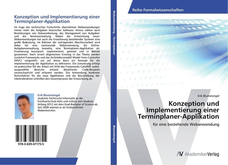 Produktbild: Konzeption und Implementierung einer Terminplaner-Applikation