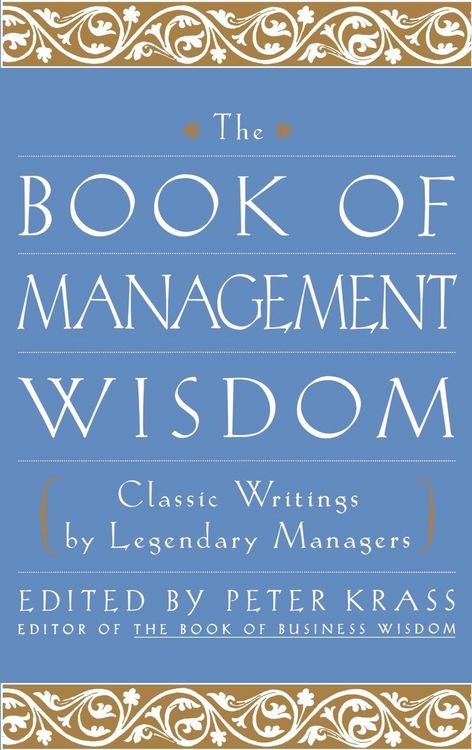 Produktbild: The Book of Management Wisdom