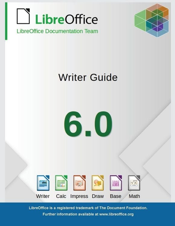 Produktbild: LibreOffice 6.0 Writer Guide