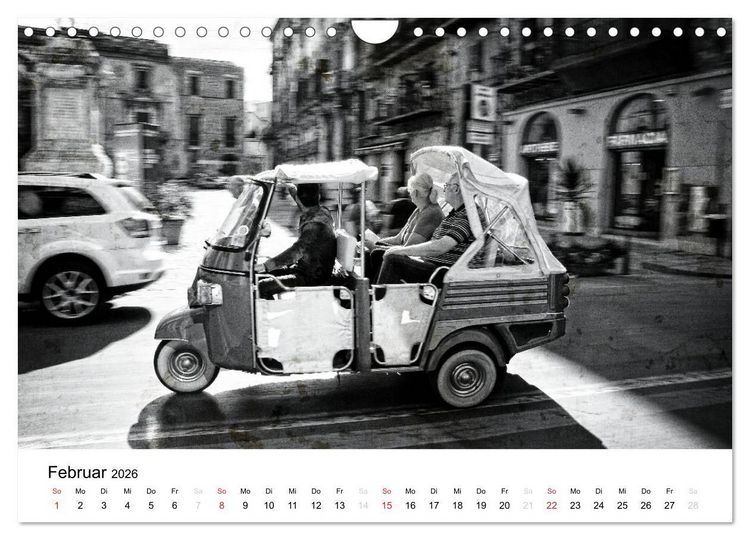 Produktbild: Silberstein portr&auml;tiert Palermo (Wandkalender 2026 DIN A4 quer), CALVENDO Monatskalender