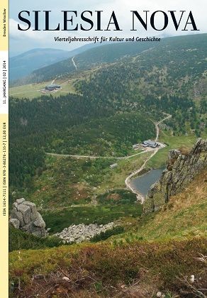 Produktbild: Silesia Nova. Zeitschrift f&uuml;r Kultur und Geschichte / Silesia Nova