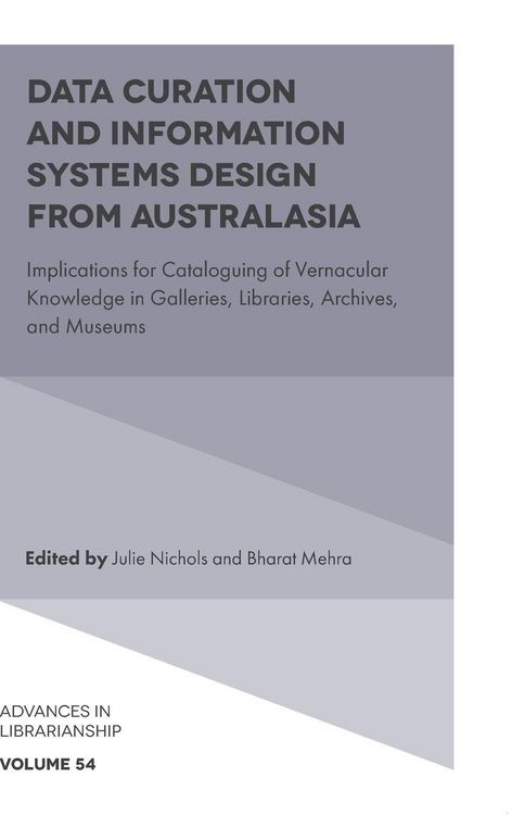 Produktbild: Data Curation and Information Systems Design from Australasia