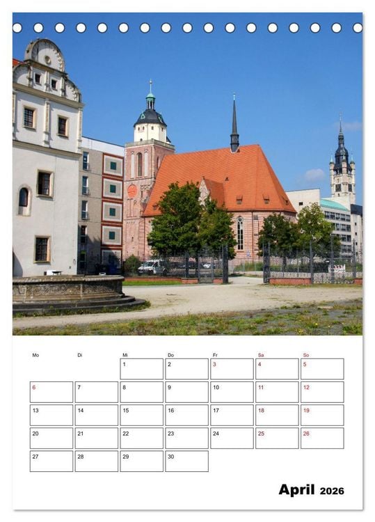 Produktbild: &Ouml;stliches Sachsen-Anhalt (Tischkalender 2026 DIN A5 hoch), CALVENDO Monatskalender