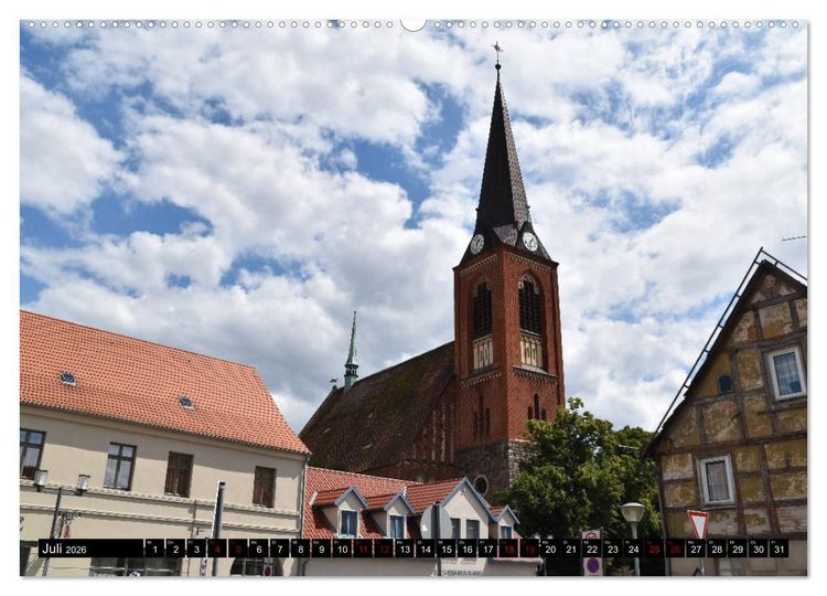 Produktbild: Hansestadt Stendal (hochwertiger Premium Wandkalender 2026 DIN A2 quer), Kunstdruck in Hochglanz