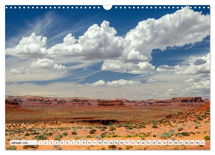 Produktbild: USA: Roadtrip durch die W&uuml;ste (Wandkalender 2026 DIN A3 quer), CALVENDO Monatskalender