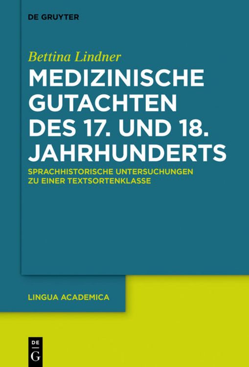 Produktbild: Medizinische Gutachten des 17. und 18. Jahrhunderts