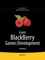 Produktbild: Learn Blackberry Games Development