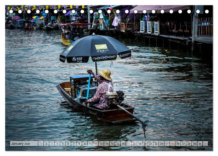 Produktbild: Magical Thailand (Desk Calendar 2026 DIN A5 landscape), CALVENDO 12 Month DeskCalendar