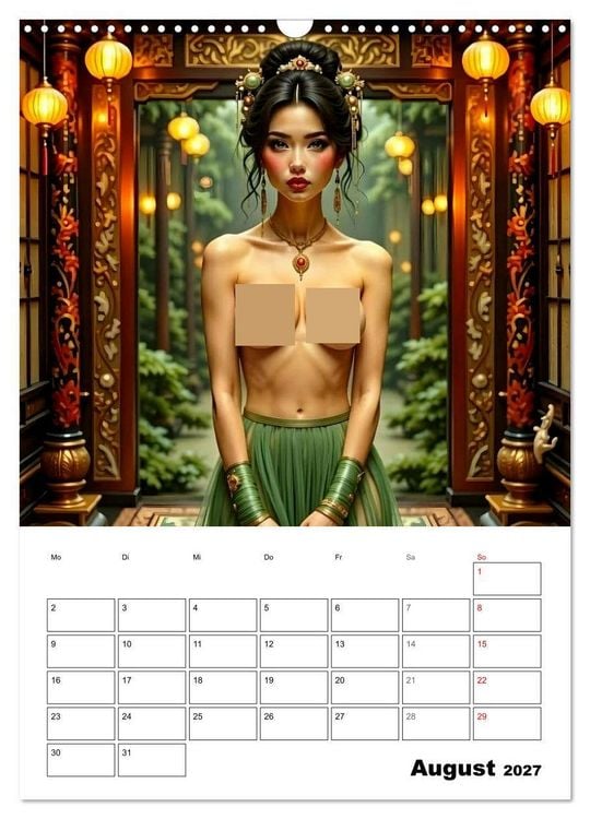 Produktbild: T&ouml;chter der alten G&ouml;tter (Wandkalender 2027 DIN A3 hoch), CALVENDO Monatskalender