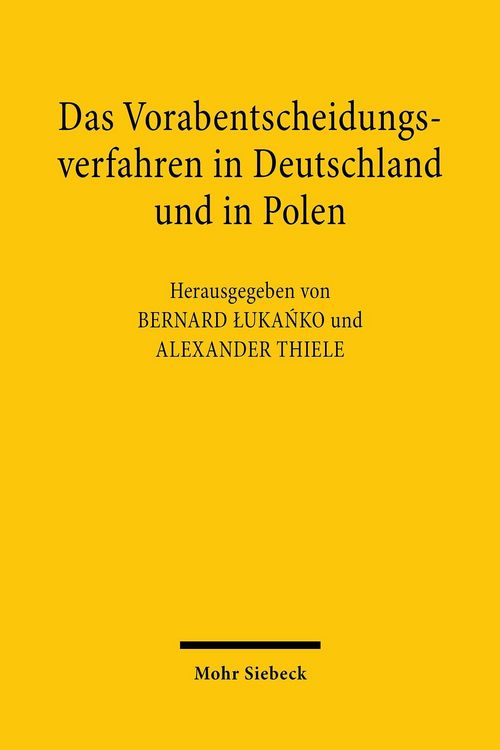 Produktbild: Das Vorabentscheidungsverfahren in Deutschland und in Polen