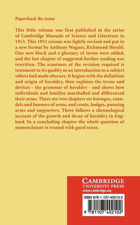 Produktbild: A Grammar of English Heraldry