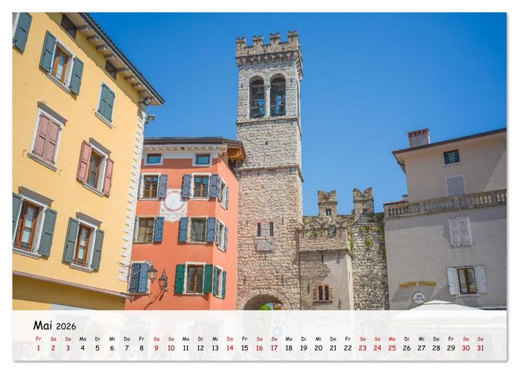 Produktbild: Riva del Garda - Am Gardasee ganz im Norden (Wandkalender 2026 DIN A3 quer), CALVENDO Monatskalender