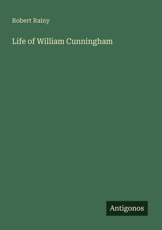 Produktbild: Life of William Cunningham