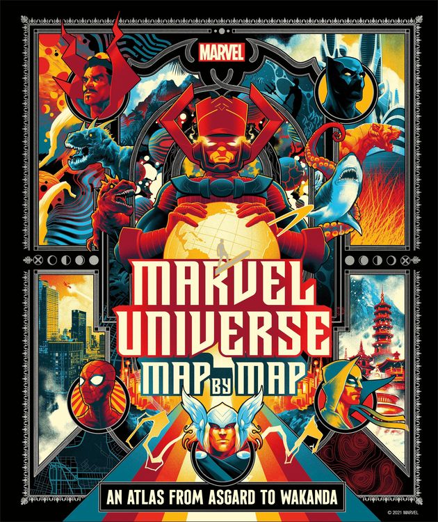 Produktbild: Hill, J: Marvel Universe Map by Map