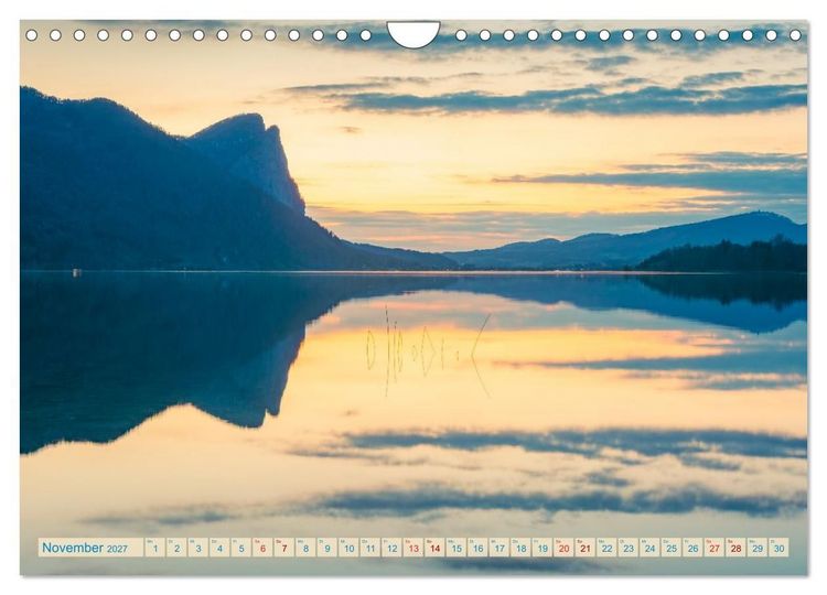 Produktbild: Alpenseen - Berge im Spiegel (Wandkalender 2027 DIN A4 quer), CALVENDO Monatskalender