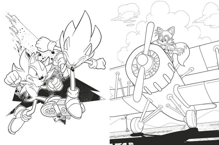 Produktbild: Sonic the Hedgehog Team Sonic Colouring Book